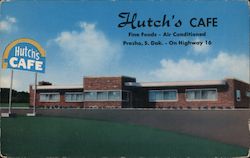 Hutch's Cafe - Fine Foods - Air Conditioned Presho, SD Postcard Postcard Postcard