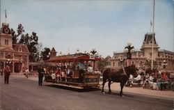 The Main Street Trolley Postcard