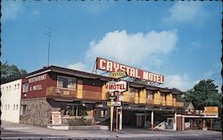 Crystal Motel Postcard