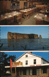 Biard's Resaurant Postcard