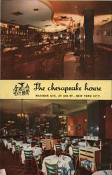 The Chesapeake House Madison Ave. at 34th St. "A Meeting Place of Distinction" Postcard