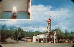 Ideal Motel Postcard