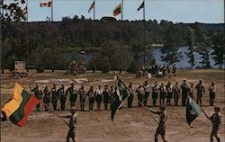 Lithuanian Scouts, 1978 Postcard