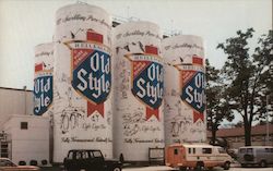 World's Largest Six Pack at G. Heileman Brewing Co. Postcard