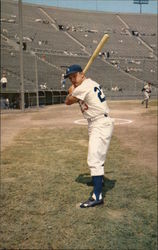 Los Angeles Dodgers - Don Zimmer California Baseball Postcard Postcard Postcard