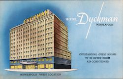 Hotel Dyckman Postcard