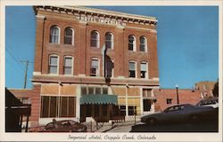 Imperial Hotel Cripple Creek, CO Postcard Postcard Postcard