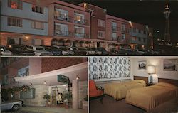 Seattle Travelodge Postcard