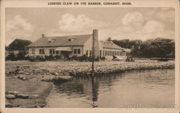 Lobster Claw on the Harbor Cohasset Massachusetts