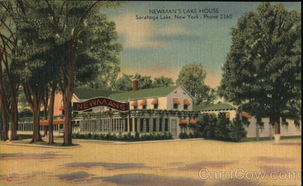Newman's Lake House Saratoga Lake New York