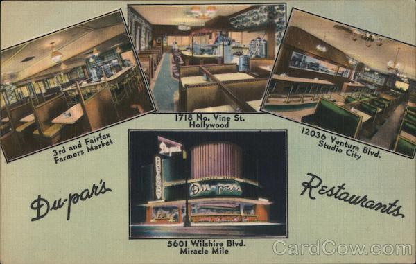 Du-Par's Restaurants Los Angeles California