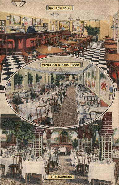 Zucca's Restaurant - Bar and Grill, Venetian Dining Room, The Gardens New York City