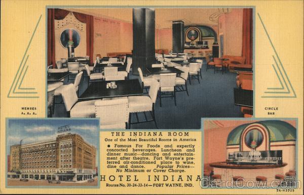 The Indiana Room, Hotel Indiana Fort Wayne