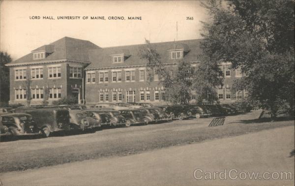 Lord Hall, University of Maine Orono