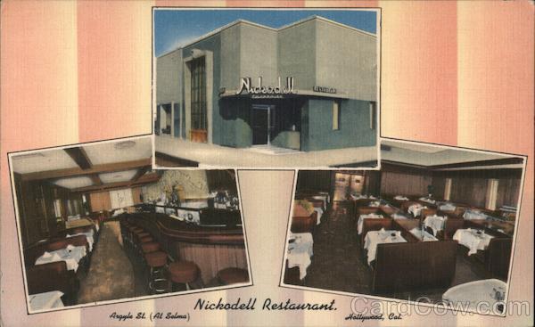 Nickodell Restaurant Hollywood California