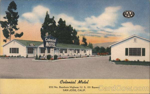 Colonial Motel San Jose California