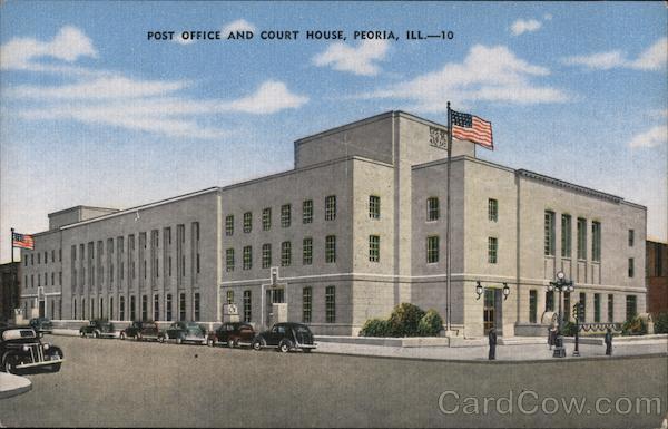 Post Office and Court House Peoria Illinois