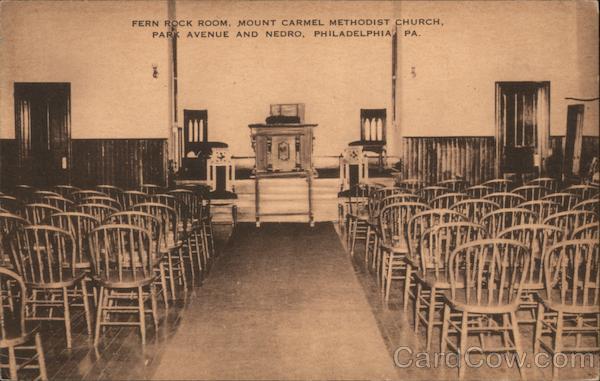 Fern Rock Room, Mount Carmel Methodist Church Philadelphia Pennsylvania