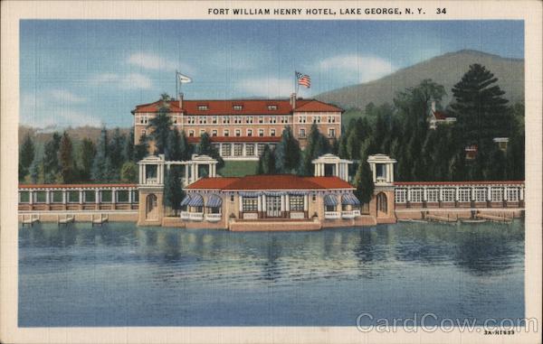 Fort William Henry Hotel Lake George New York