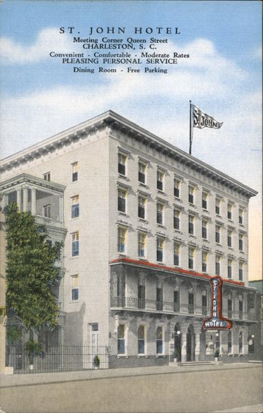 St. John Hotel Charleston South Carolina