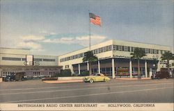 Brittingham's Radio Center Restaurant Postcard