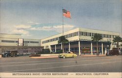 Brittingham's Radio Center Restaurant Hollywood, CA Postcard Postcard Postcard