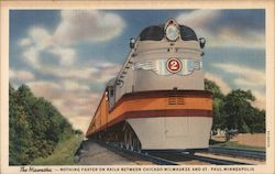 The Hiawatha Minnesota Trains, Railroad Postcard Postcard Postcard
