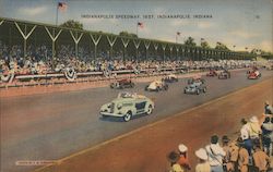 Indianapolis Speedway 1937 Postcard