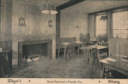 Wagar's Coffee Shop Postcard