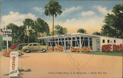 Oasis Coffee Shop Postcard