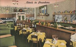 Dino's in Pasadena Postcard