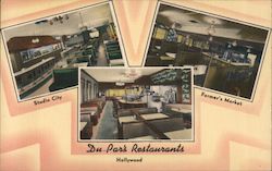 Du-Par's Restaurants Los Angeles, CA Postcard Postcard Postcard
