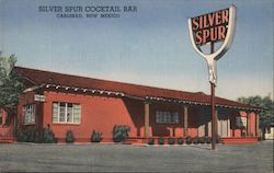 Silver Spur Cocktail Bar Carlsbad, NM Postcard Postcard Postcard