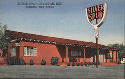 Silver Spur Cocktail Bar Postcard