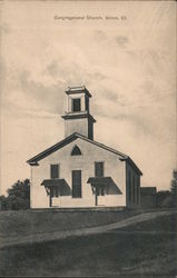 Congregational Church Union, CT Postcard Postcard 