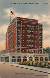 Houston Hotel - Dothan, Ala. Postcard