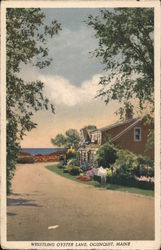 Whistling Oyster Lane Ogunquit, ME Postcard Postcard Postcard
