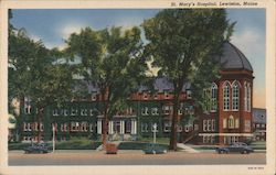 St. Mary's Hospital Lewiston, ME Postcard Postcard Postcard