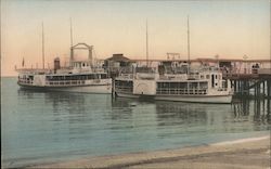 Glass Bottom Boats, Catalina Island Avalon, CA Postcard Postcard Postcard