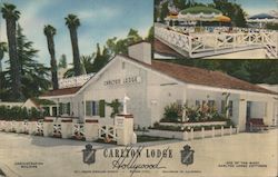 Carlton Ldoge Hollywood, CA Teknitone Process by E. D. Thomas Postcard Postcard Postcard