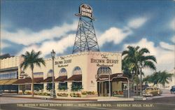 The Beverly Hills Brown Derby Postcard