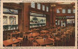 The Golden Pheasant San Francisco's most favorably known restaurant. California Postcard Postcard Postcard