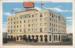 Hotel Carrillo Santa Barbara, CA Postcard Postcard Postcard