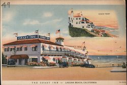 The Coast Inn Laguna Beach, CA Postcard Postcard Postcard