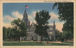 KNox County Court House Postcard