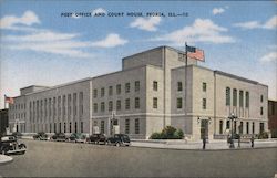 Post Office and Court House Postcard