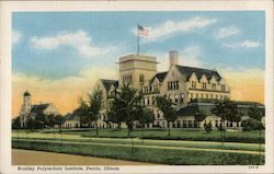 Bradley Polytechnic Institute Peoria, IL Postcard Postcard Postcard