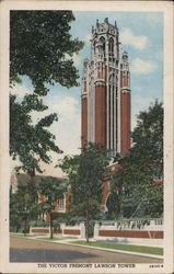 Victor Freeman Lawson Tower Chicago, IL Postcard Postcard Postcard
