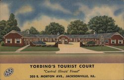 Yording's Tourist Court Postcard