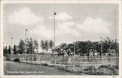 Swimming Pool, Centerville, Iowa Postcard